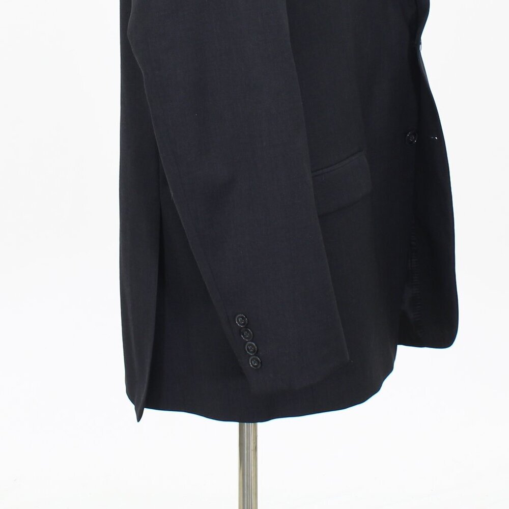 Calvin Klein 48L Gray Solid 2-Button Sport Coat Blazer Jacket P589 - Picture 8 of 11